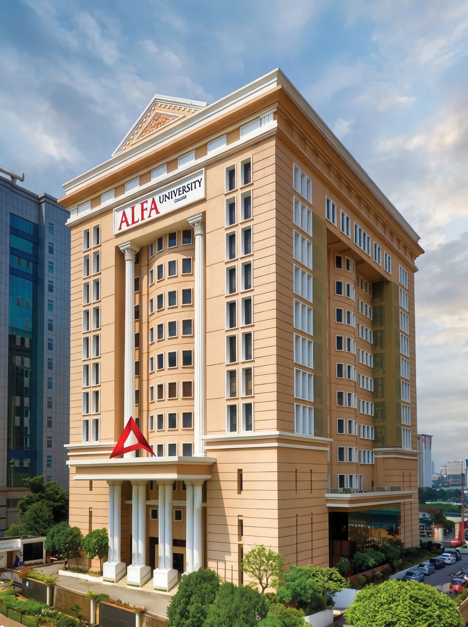ALFA University College Malaysia (AUC) campus