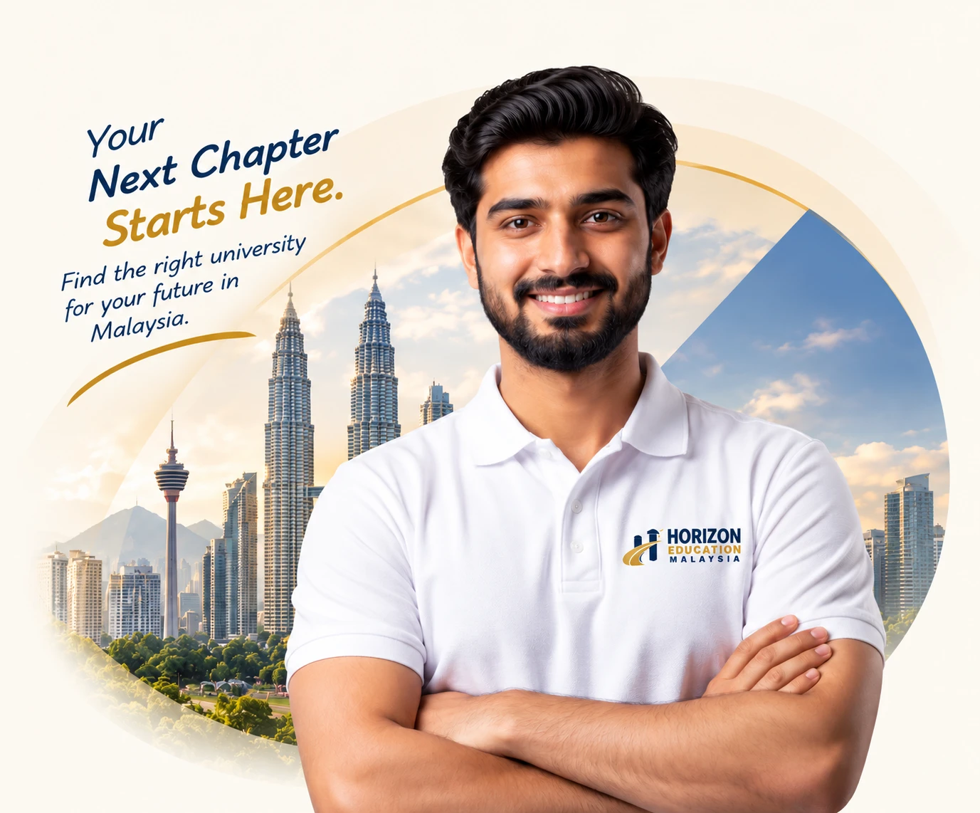 We help you choose the right university and course in Malaysia, and guide you step by step from application to the start of your studies.